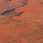Air balloon flight above the Sossusvlei, Southern Namibia