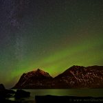 Aurora Borealis & Milky Way  Lofoten Norway
